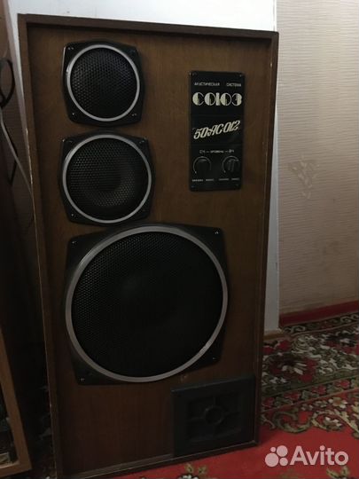 Акустические колонки СССР