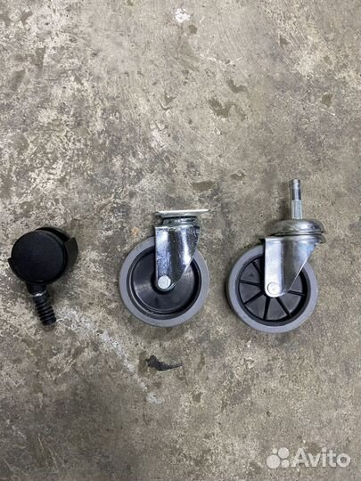 Колеса для транспортной тележки поворотные