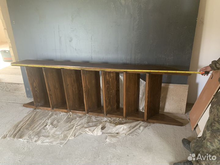 Деревянная лестница из массива