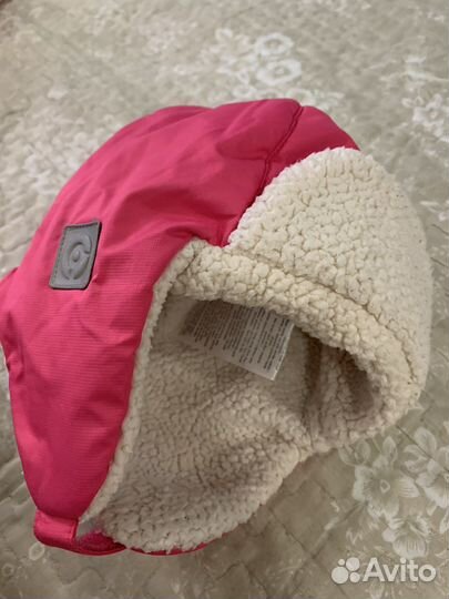 Шапка для девочки зимняя 12-24 мес 48р. Crockid