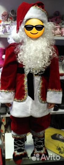 Костюм деда мороза детский