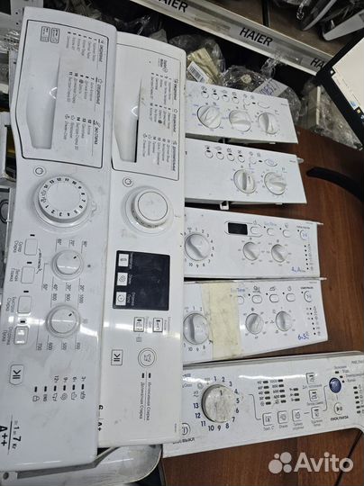 Модуль индикации в сборе с панелью от стиральной м