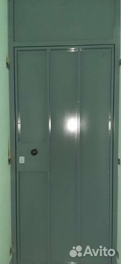 Металлические двери на кладовку