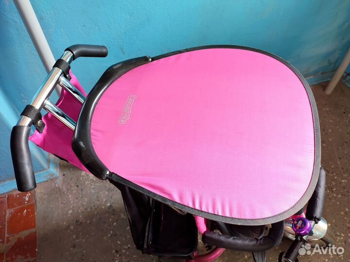 Велосипед коляска для девочки