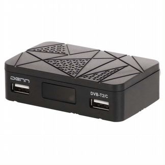 Ресивер DVB-T2 D-color DC700HD plus черный