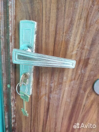 Дверь входная металлическая утепленная б/у