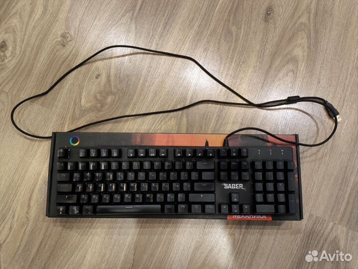 Механическая игровая клавиатура dexp saber