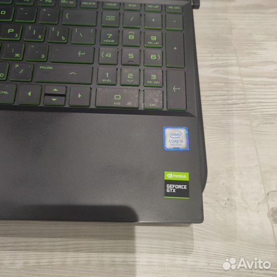 Игровой ноут HP Pavilion Gaming Laptop 15-dk0xxx