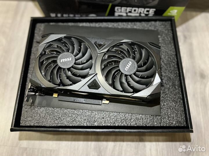 Видеокарта RTX3070 MSI ventus 2x
