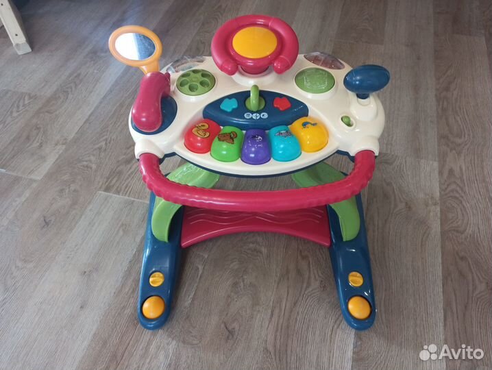 Развивающий центр 3в1 Pituso Каталка-трансформер