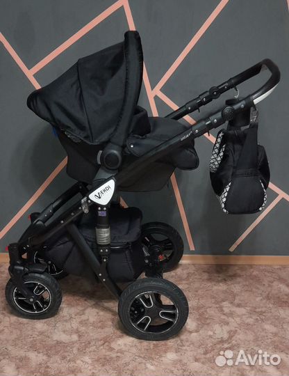 Коляска 3 в 1 Verdi amber