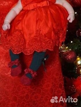 Платье для девочки 62-68