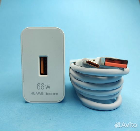Сзу Huawei Super Fast Charger (Max 66W), + кабель