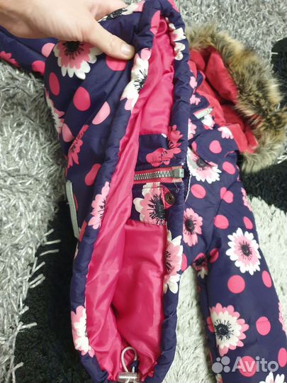 Куртка kerry зимняя детская 116