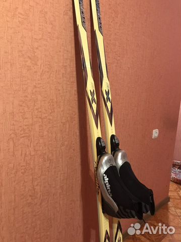 Лыжи беговые с ботинками