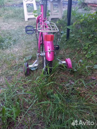 Детский велосипед четырехколесный от 3-х лет