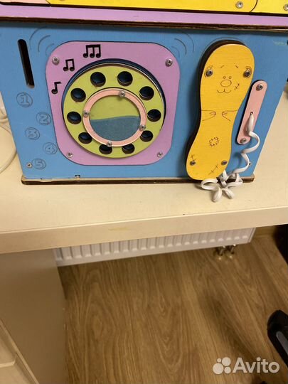 Бизиборд домик