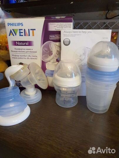 Молокоотсос avent ручной