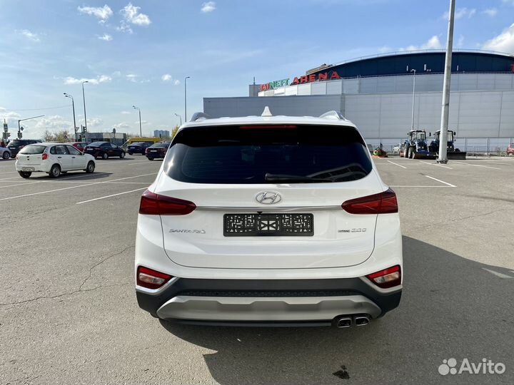 Hyundai Santa Fe 2.0 AT, 2019, 100 888 км