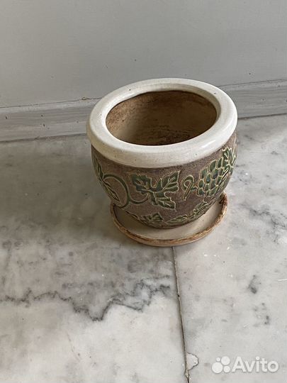Горшок керамический