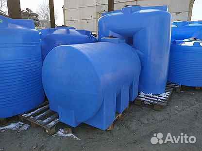 Емкость пластиковая для воды дизтопливо