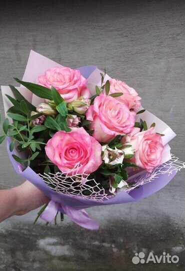 Живые цветы букеты