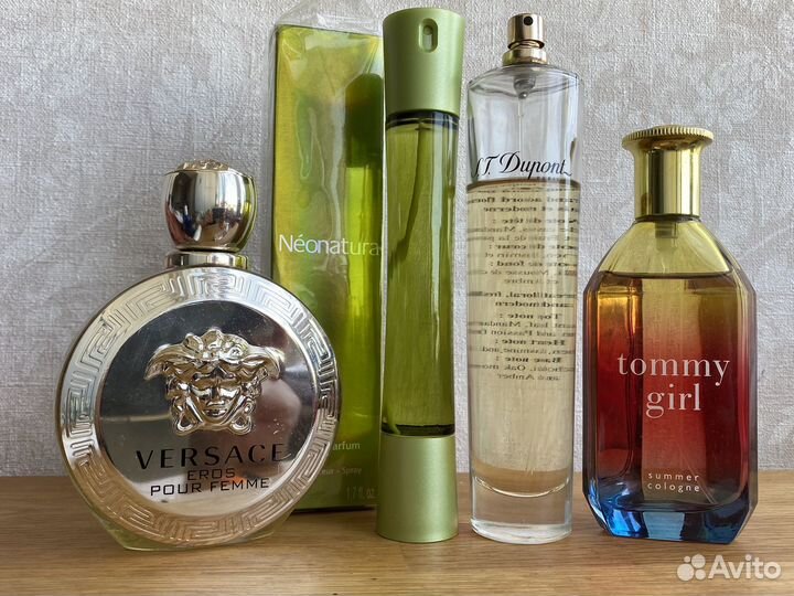 Versace, Y Rocher, Dupont, T Hilfiger Распив