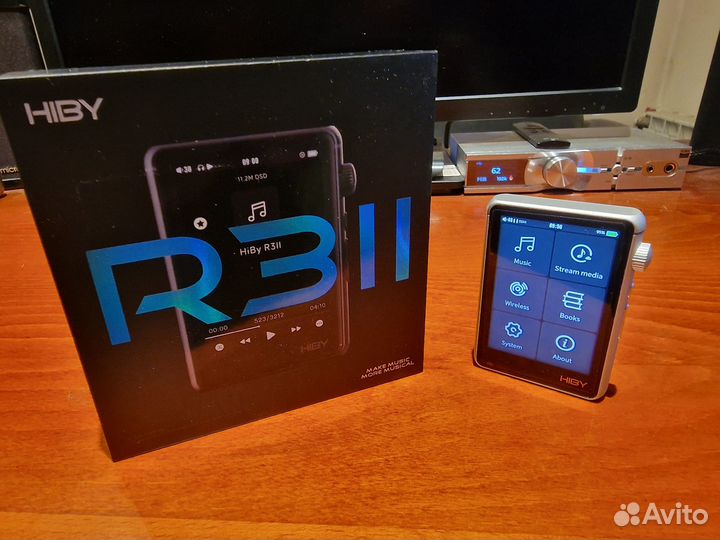 Портативный аудио плеер HiBy R3 II Серебро