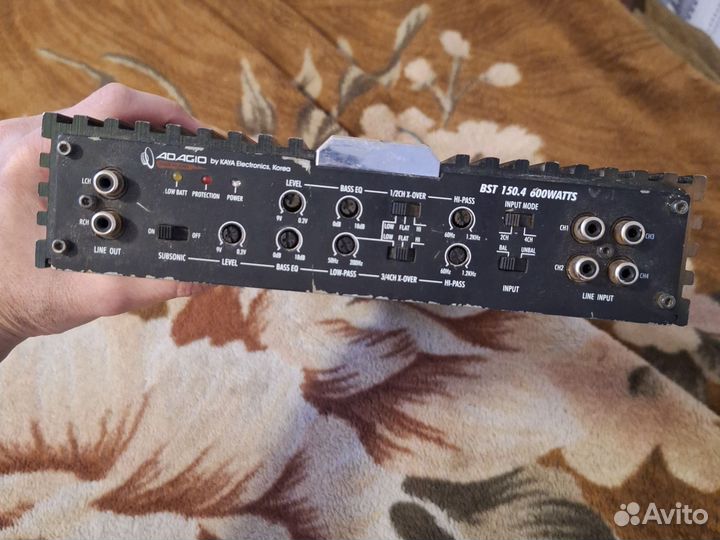 Усилитель звука автомобильный бу