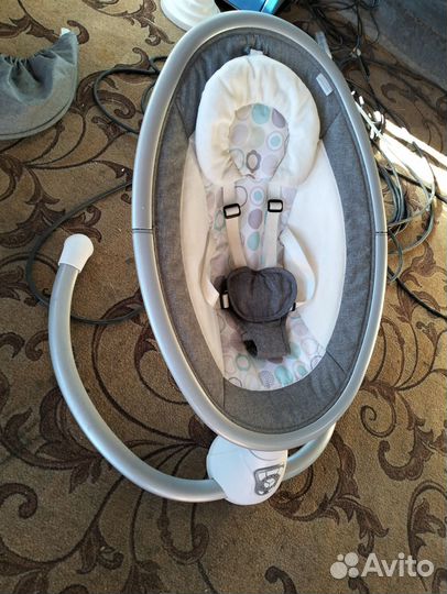 Детские электронные качели для новорожденных