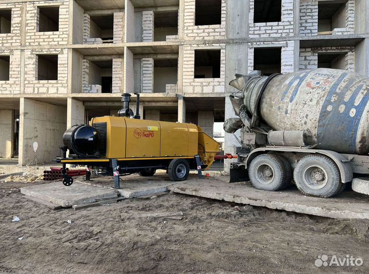 Бетононасос стационарный 40 кубов