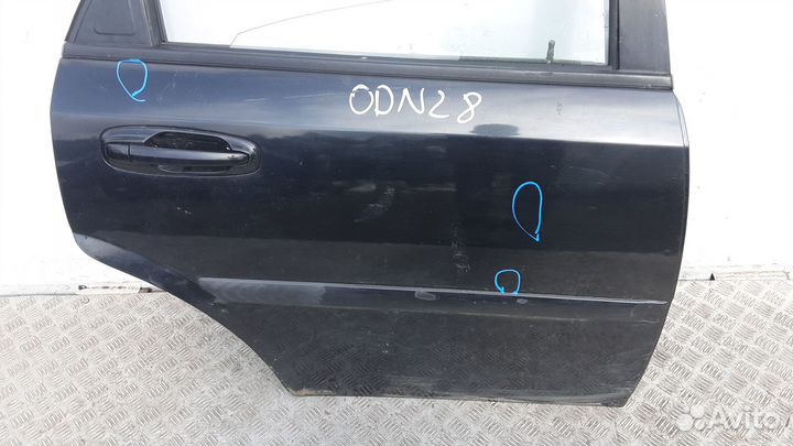 Дверь задняя правая chevrolet lacetti 2004 2007