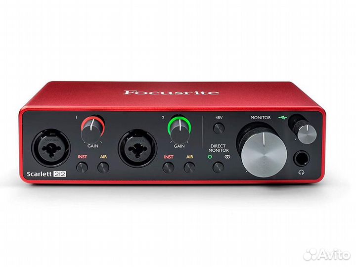 Focusrite Scarlett 2i2 3rd Gen звуковая карта