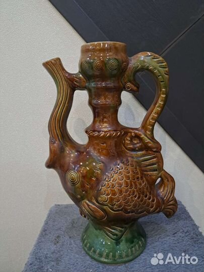 Скопинский кувшин глиняный