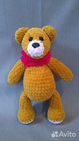 Вязаная игрушка. Медведь