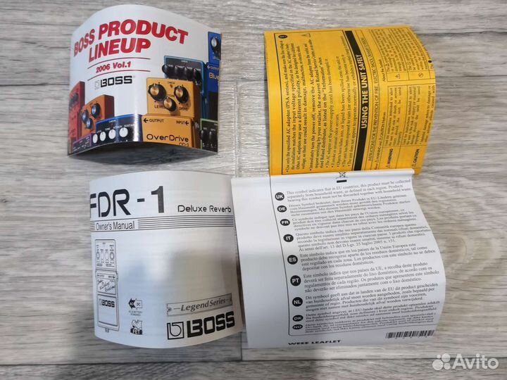 Гитарная педаль Boss FDR-1