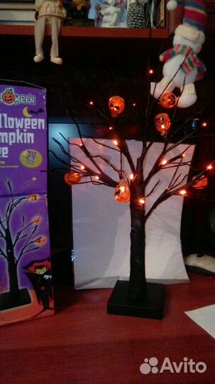 Светодиодное дерево на хэллоуин