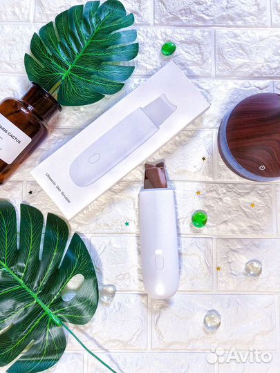 Скраббер скрубер аппарат для уз-чистки лица