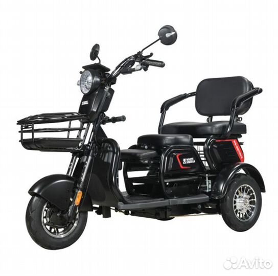 Электротрицикл white siberia sibtrike 2000W