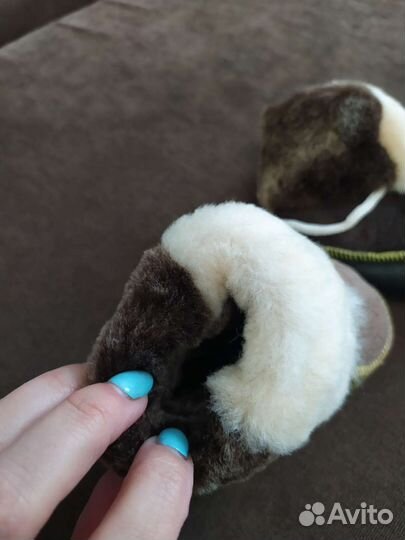 Пинетки меховые