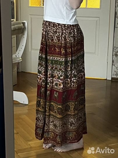 Юбка на резинке бохо хиппи