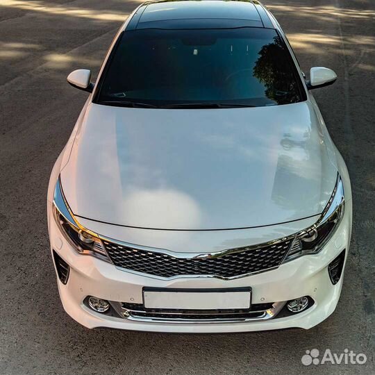 Накладки на фары/ресницы для Kia Optima 2015-2020