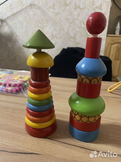 Детские развивающие игрушки пакетом