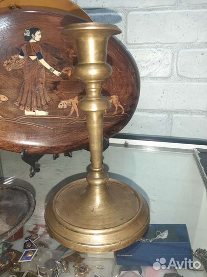 Старинный подсвечник