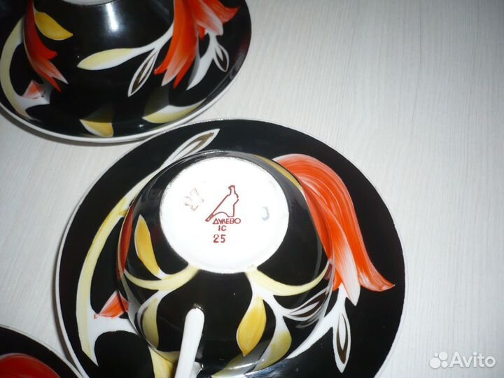 Чайный сервиз-Дулёво-Ссср