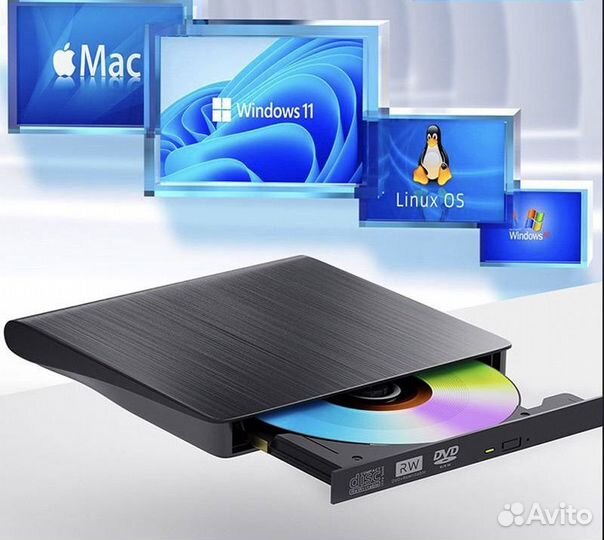 Внешний дисковод для пк, Оптический привод USB