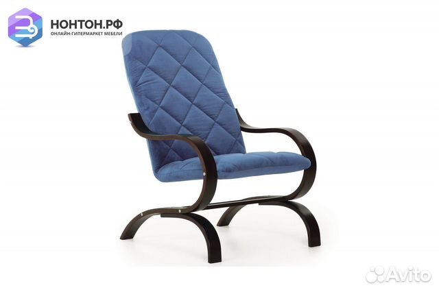 Кресло Лидер синее