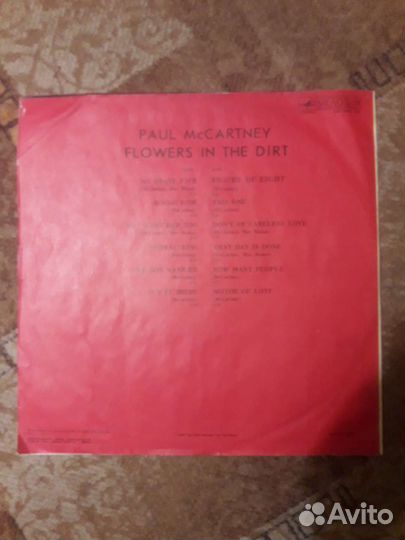 Винил пластинка Paul McCartney 1989г