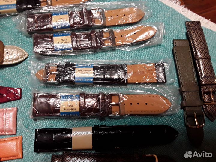 Ремешки для часов, кожа натуральная, новые СССР