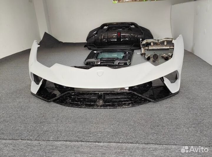 Карбоновый задний бампер Lamborghini Huracan LP610 LP580